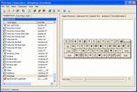 PA 7.5 Keyboard screen