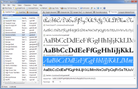 PA 8.0 - Comparing multiple fonts